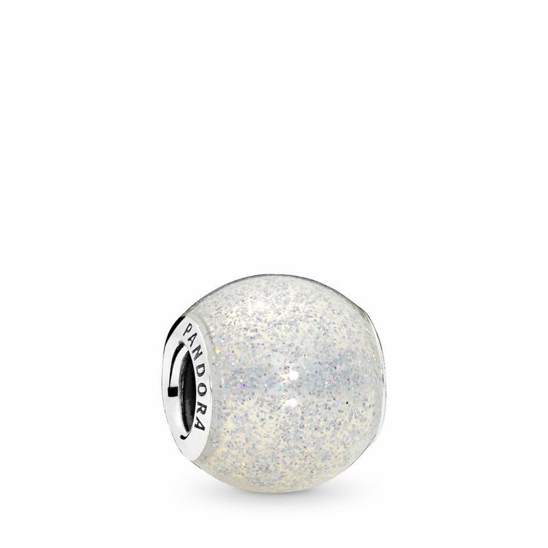 Pandora Glitter Ball Charm Online NZ, Sterling Silver (748032-SHL)